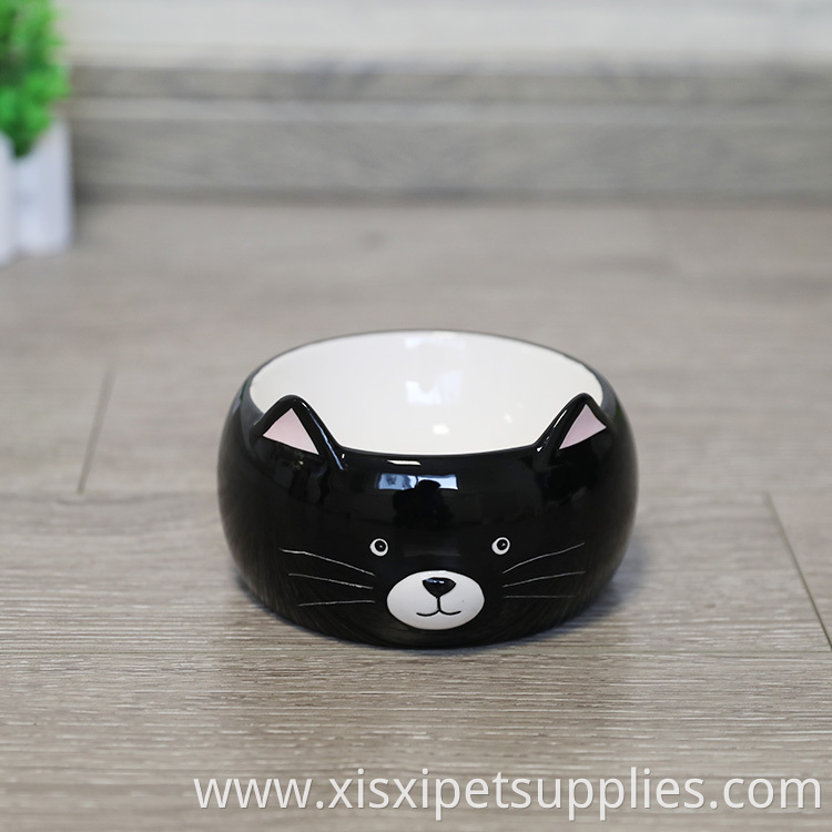 Wholesale Customizable Eco-friendly Ceramic Pet Bowl Pet Water Bowl